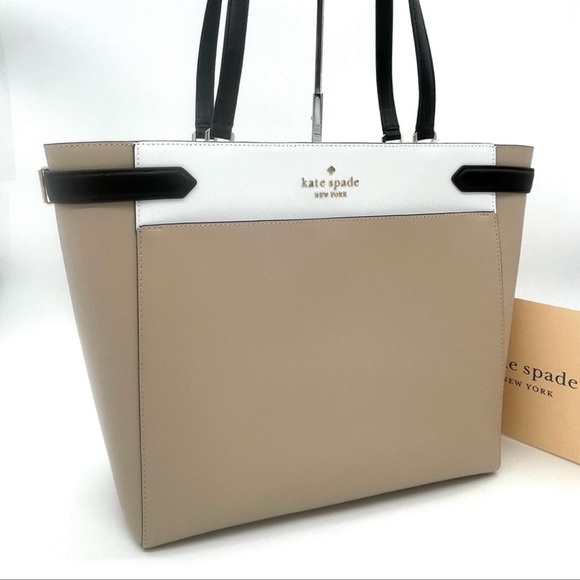 Kate Spade Large Staci Laptop Tote Bag - Picture 2 of 14